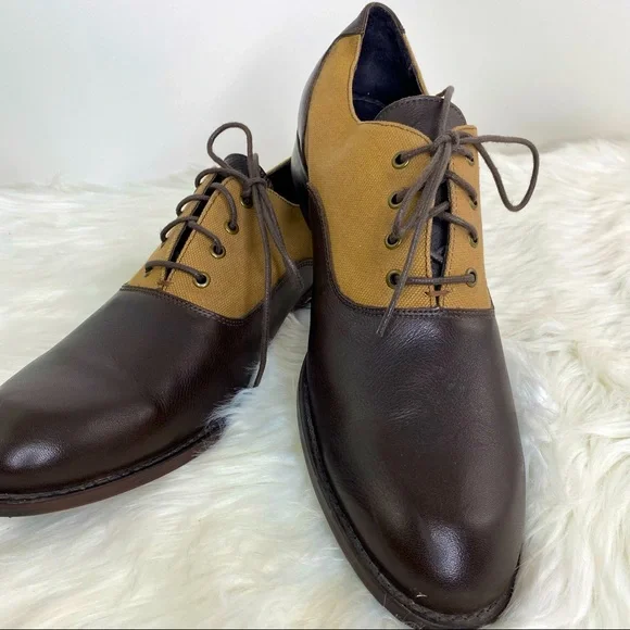 Bacco Bucci Studio Mens Tan Lace Up Shoes Size 12 Bacco Bucci Casual Shoes for Men for sale | eBay main image 3